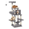 Feandrea Cat Tower, Height 164 cm, (PCT99W) (FEAPCT99W)