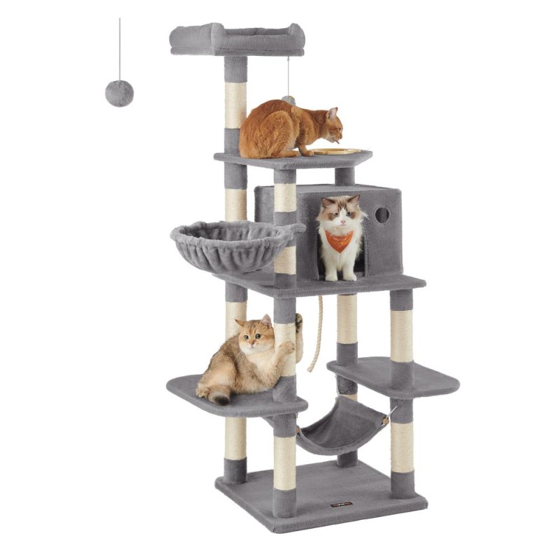 Feandrea Cat Tower, Height 164 cm, (PCT99W) (FEAPCT99W) Feandrea Cat Tower, Height 164 cm, (PCT99W) (FEAPCT99W)
