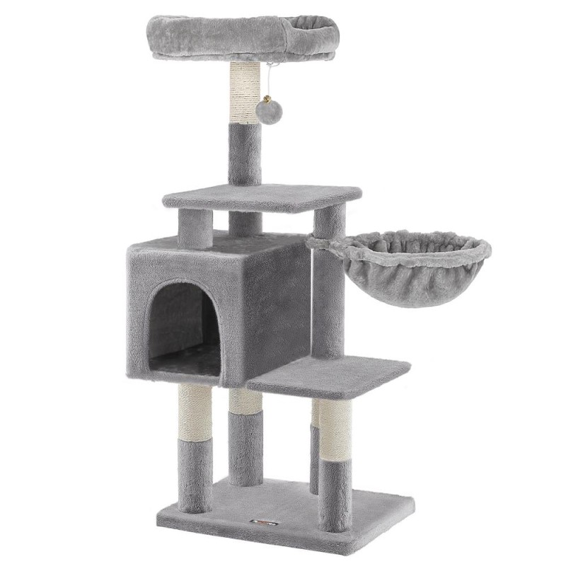 Feandrea Cat Tower, Height 110 cm, up to 3 cats (PCT52W) (FEAPCT52W) Feandrea Cat Tower, Height 110 cm, up to 3 cats (PCT52W) (FEAPCT52W)