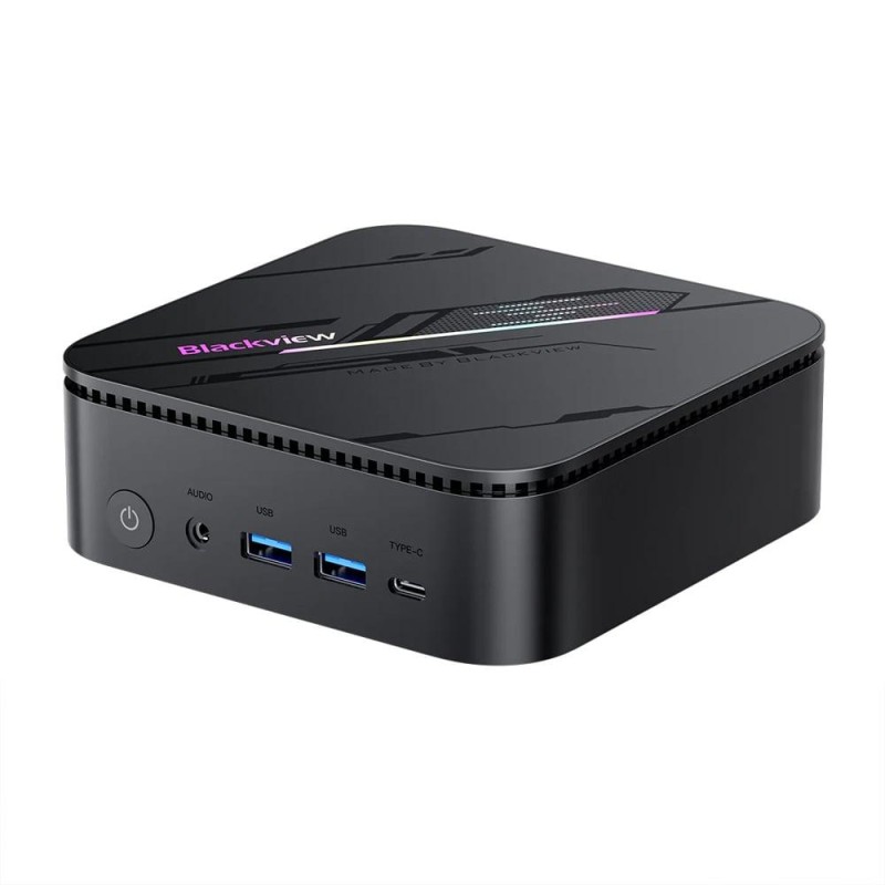 BlackView Mini PC MP100 Pro Intel Core i5-12450H 16GB 512GB SSD Win11 Pro Black (1I2BLV-MP100P12450H) (BVI1I2BLV-MP100P12450H)