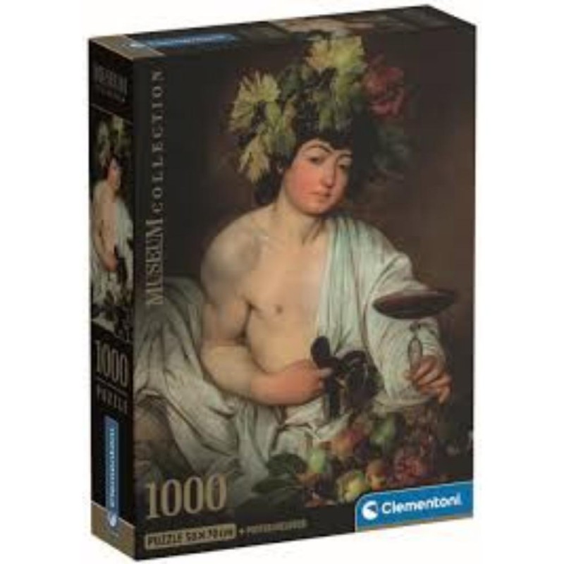 Clementoni Puzzle Museum Collection - Caravaggio: Bacchus 1000pcs (39977) (CLE39977)