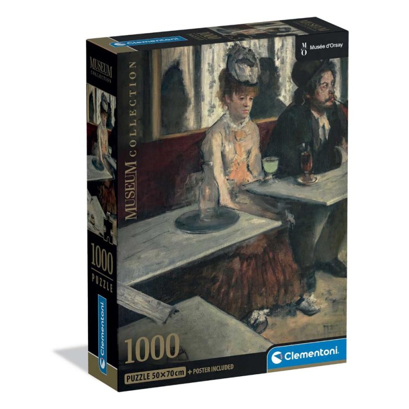 Clementoni Puzzle Museum Collection - Degas: Dans un Cafe 1000pcs (39974) (CLE39974)