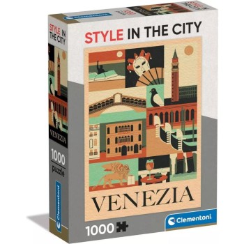 Clementoni Puzzle Style in the City Collection - Venezia 1000pcs (39846) (CLE39846)