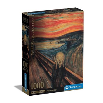 Clementoni Puzzle Museum Collection - Munch: The Scream 1000pcs (39791) (CLE39791)