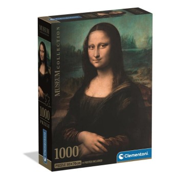 Clementoni Puzzle Museum Collection - Leonardo da Vinci: Mona Lisa 1000pcs (37094) (CLE37094)
