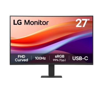 LG 27U421A-B VA FHD HDR Curved Monitor 27" (LG27U421A-B)