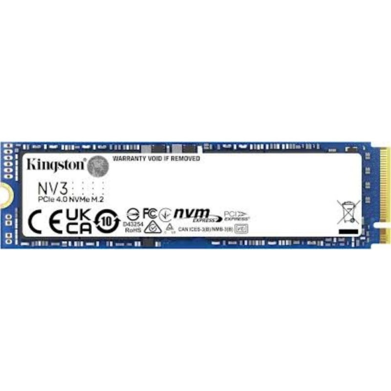 Kingston NV3 500GB PCIe 4.0 NVMe SSD (SNV3S/500G) (KINSNV3S/500G)