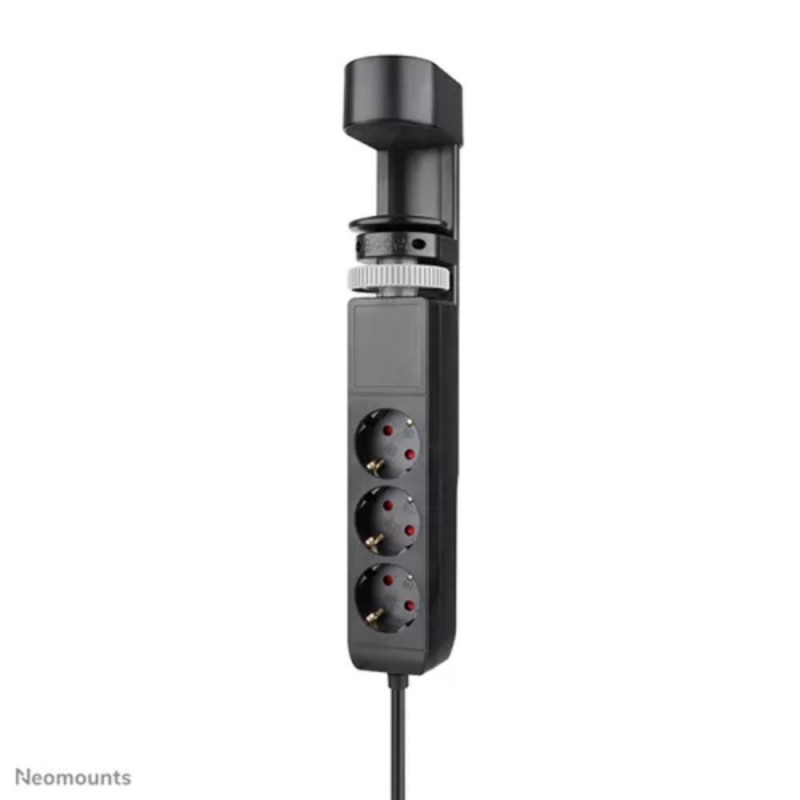 Neomounts VOLT Desk Clamp socket with Quick-charge USB Ports, 3x type-F 230V, 1x USB-A 18W, 2x USB-C 20W (DS22-840BL6) (NEODS22-840BL6) Neomounts VOLT Desk Clamp socket with Quick-charge USB Ports, 3x type-F 230V, 1x USB-A 18W, 2x USB-C 20W (DS22-840BL6) (NEODS22-840BL6)