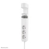 Neomounts VOLT Desk Clamp socket with Quick-charge USB Ports, 3x type-F 230V, 1x USB-A 18W, 2x USB-C 20W (DS22-840BL6) (NEODS22-840BL6)