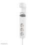 Neomounts VOLT Desk Clamp socket with Quick-charge USB Ports, 3x type-F 230V, 1x USB-A 18W, 2x USB-C 20W (DS22-840BL6) (NEODS22-840BL6)