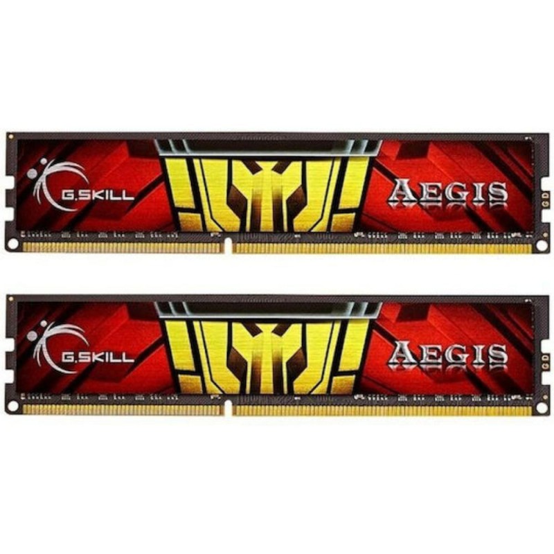 G.Skill Aegis DDR3 16GB RAM με 2x8GB Modules και Ταχύτητα 1333 για Desktop (F3-1333C9D-16GIS)
