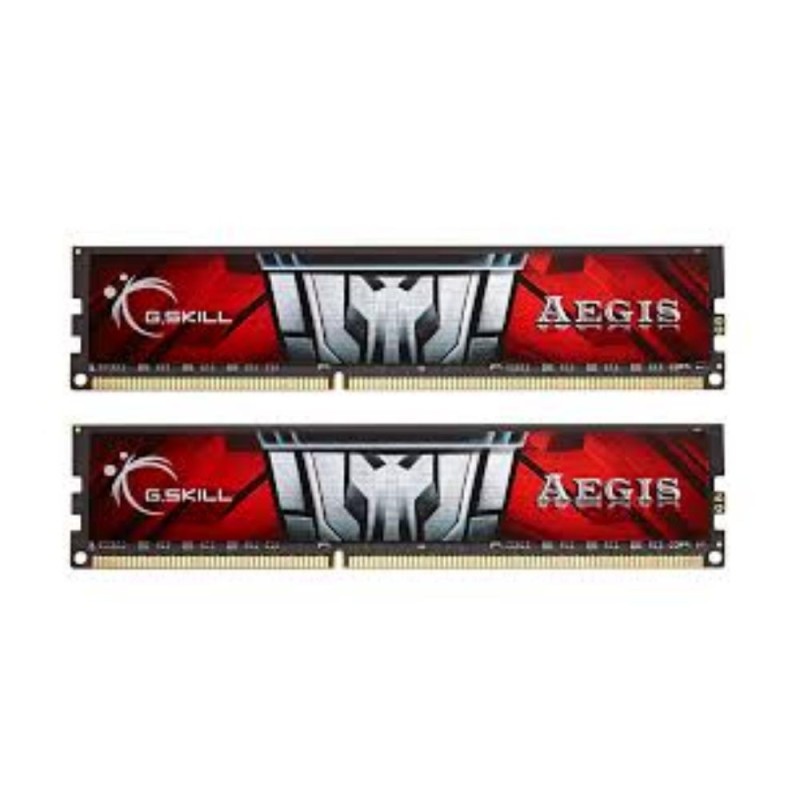G.Skill Aegis DDR3 16GB RAM με 2x8GB Modules και Ταχύτητα 1600 για Desktop (F3-1600C11D-16GIS)