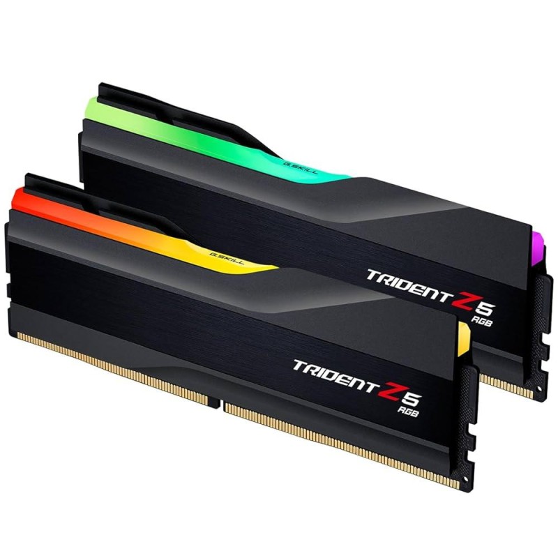 G.Skill Trident Z5 RGB DDR5 64GB RAM με 2x32GB Modules και Ταχύτητα 6400 για Desktop (F5-6400J3239G32GX2-TZ5RK)