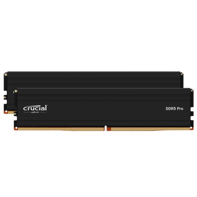 Crucial Pro DDR5-5600 Kit 32GB 2x16GB UDIMM CL46 16Gbit (CP2K16G56C46U5) (CRUCP2K16G56C46U5) Crucial Pro DDR5-5600 Kit 32GB 2x16GB UDIMM CL46 16Gbit (CP2K16G56C46U5) (CRUCP2K16G56C46U5)