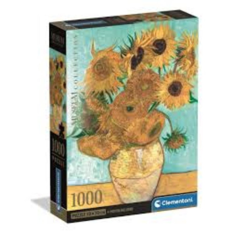 Clementoni Puzzle Museum Collection - Van Gogh: Sunflowers 1000pcs (39966) (CLE39966)