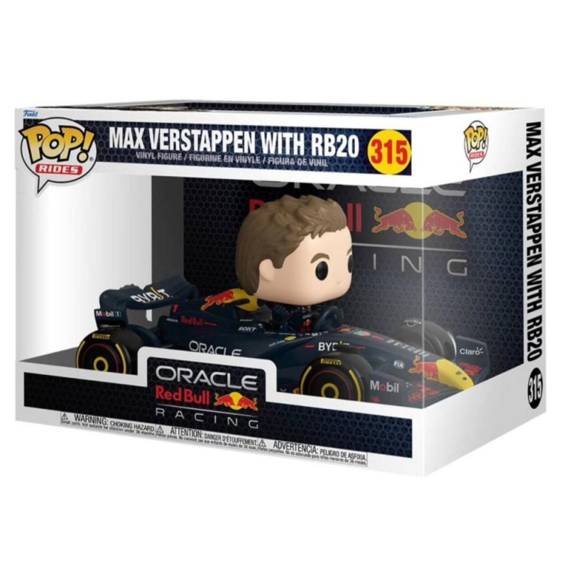 Funko Pop! Rides: Redbull Racing F1 - Max Verstappen with RB20 #315 (FNK39211)