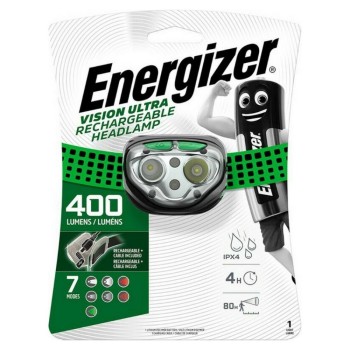 Energizer Vision Ultra Rechargeable Headlamp 400 Lumens (ENE17996)