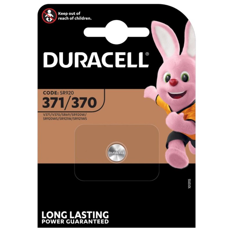 Duracell 371-370/G6/SR920W Mini Silver battery (DUR9920)