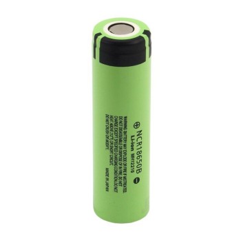 Panasonic 2x Rechargeable battery 18650 Li-ion 3400 mAh NCR-18650BLithium-ion cell - BOX / container (PAN19588)