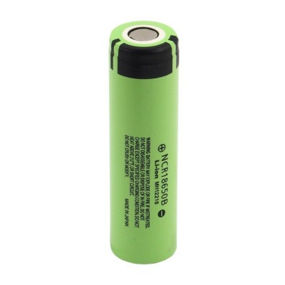 Panasonic 2x Rechargeable battery 18650 Li-ion 3400 mAh NCR-18650BLithium-ion cell - BOX / container (PAN19588)