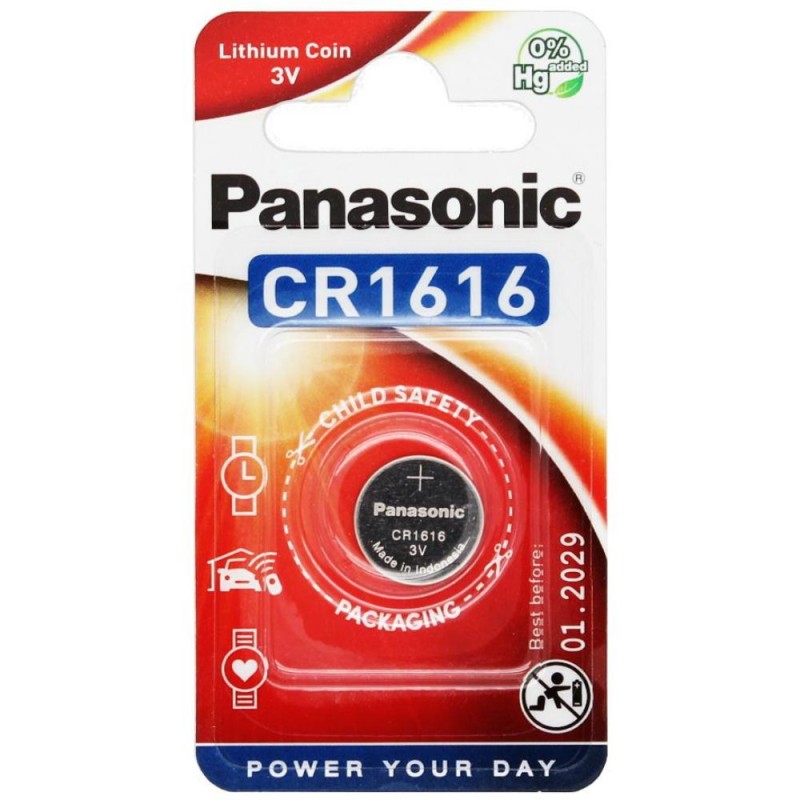 Panasonic CR1616 lithium battery (blister) (PAN18170)
