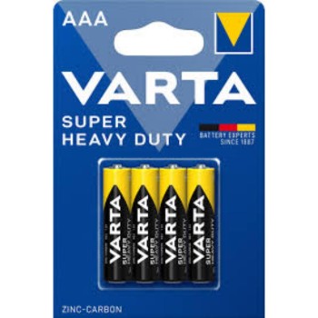 Varta R03 AAA Superlife / Super Heavy Duty Zinc-Carbon Battery (blister) (VART20699)