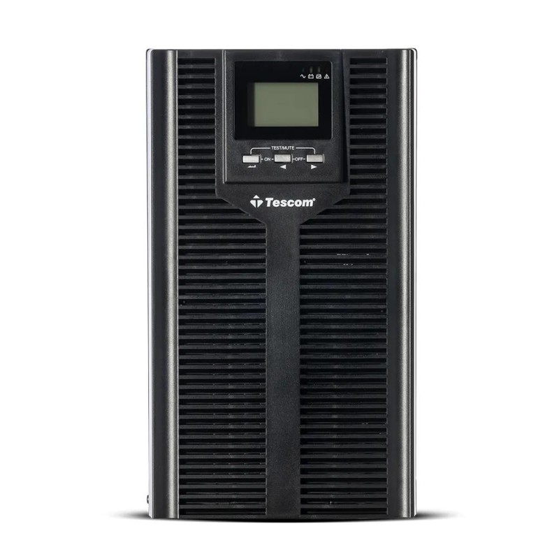 Tescom UPS PRIME TOWER 3kVA/3000W LCD with 6 x 12V 9Ah 12A (UPS.0941) (TSUPS0941)