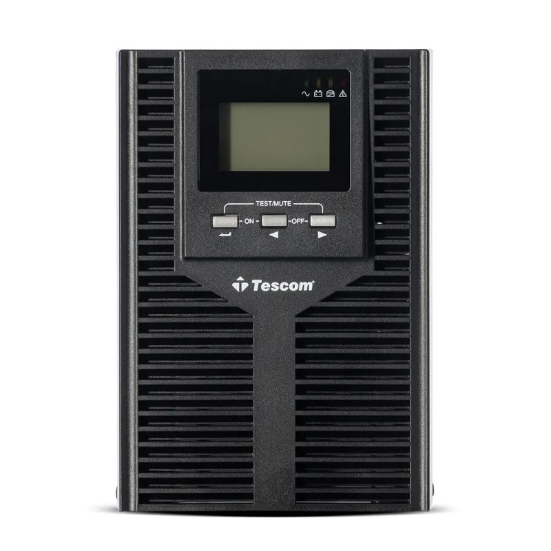Tescom UPS PRIME TOWER 1kVA/1000W LCD with 2 x 12V 9Ah 12A (UPS.0939) (TSUPS0939)