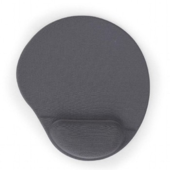 Gembird Gel Mouse Pad 260mm με Στήριγμα καρπού Γκρι (MP-GEL-GR) (GEMMP-GEL-GR)