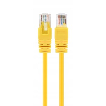 Gembird Patch Cord CAT.5e Cast Casing 0.5m Yellow (PP12-0.5M/Y) (GEMPP12-0.5M/Y)
