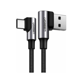 Ugreen Angle cable USB to USB-C US176 3A 2m black (20857) (UGR20857)