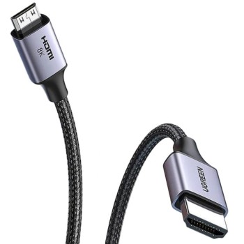 Ugreen Mini HDMI Cable 4K60Hz 2m 8k black HD163 15515 (15515) (UGR15515)