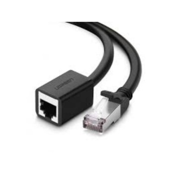 Ugreen Cat 6 FTP Ethernet RJ45 Extension Male/Female PatchCords with Shielding 5m black (11283) (UGR11283)