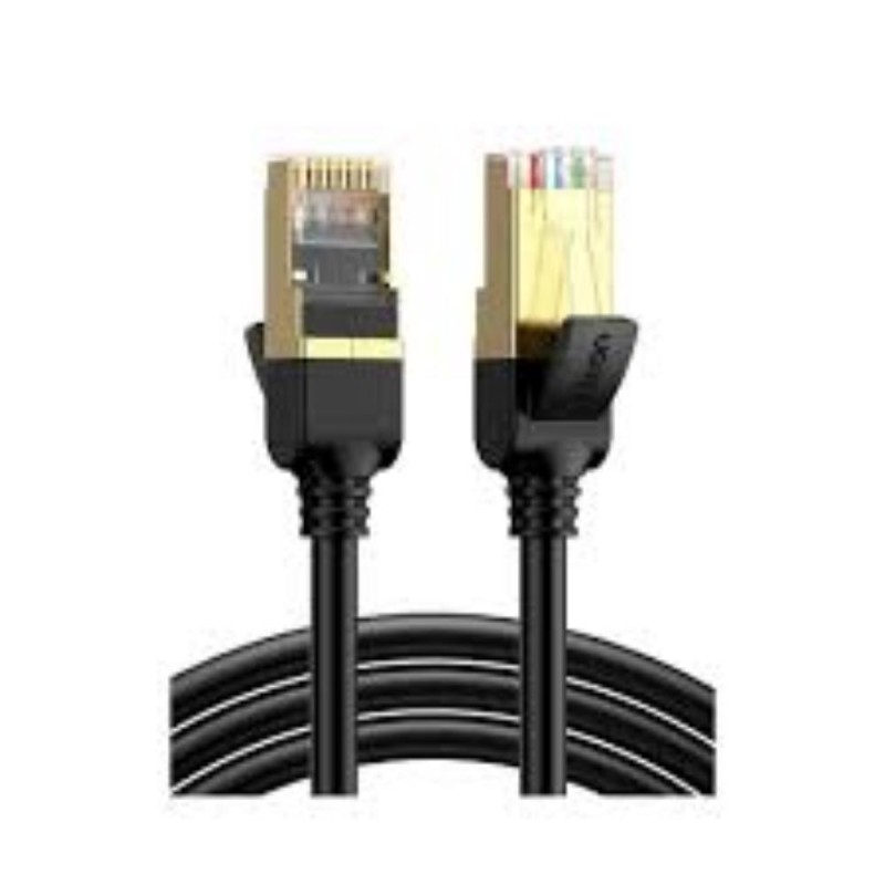 Ugreen NW107 Ethernet RJ45 Round network cable Cat.7 STP 3m Black (11270) (UGR11270)
