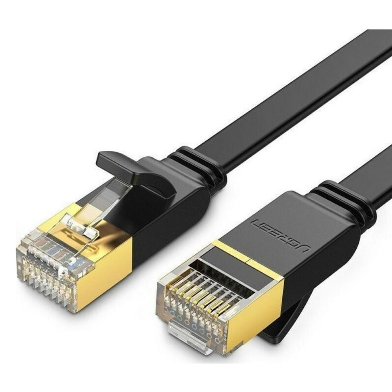 Ugreen NW106 Ethernet RJ45 Flat network cable Cat.7 STP 3m Black (11262B) (UGR11262B)