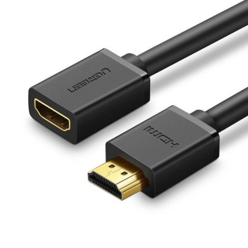 Ugreen HDMI male to HDMI female cable HD107 FullHD 3D 0.5m black (10140) (UGR10140)