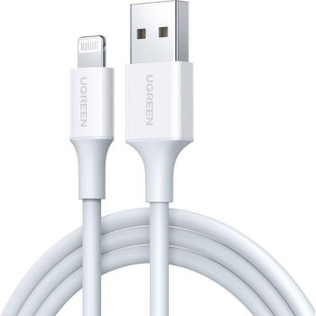 Ugreen Cable Lightning to USB 2.4A US155 1.5m white (80315) (UGR80315)