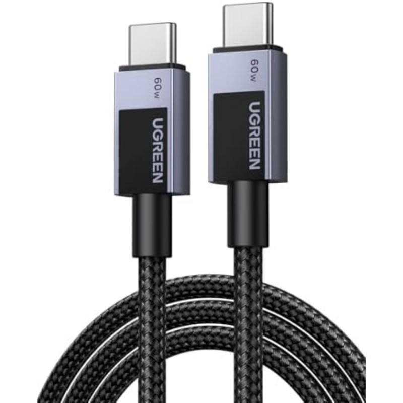 Ugreen USB-C to USB-C cable L524 60W PD 3m gray (55776) (UGR55776)