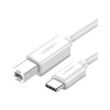 Ugreen USB 2.0 C-B US241 to 1.5m printer cable white (40417) (UGR40417)