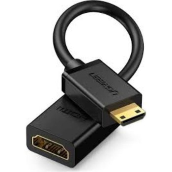 Ugreen 20137 Adapter Mini HDMI to HDMI 22cm black (20137) (UGR20137)