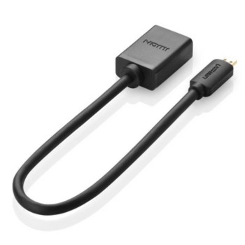 Ugreen Adapter 20134 Micro HDMI to HDMI 20cm Black (20134B) (UGR20134B)