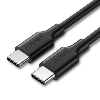 Ugreen Pozłacany kabel USB-C 1 5m czarny (50998) (UGR50998)