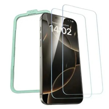Ugreen 2x Tempered glass for iPhone 16 Pro SP629 + mounting frame (45973) (UGR45973)