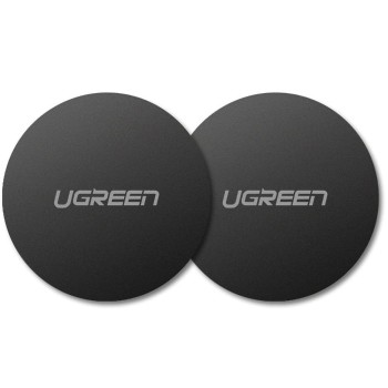 Ugreen 2x Metal Plate for Magnetic Car Holder Black(30836) (UGR30836)
