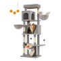 Feandrea Cat Tower Xl, Height 175 cm, up to 3 Cats (PCT182G01) (FEAPCT182G01)