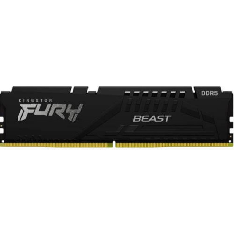 Kingston Fury Beast DDR5 με Module 1x16GB και Ταχύτητα 5200 για Desktop (KF552C40BB-16) (KINKF552C40BB-16)