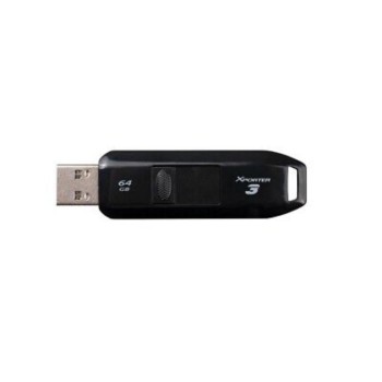 Patriot Flashdrive Xporter 3 64GB Type A USB 3.2 (PSF64GX3B3U) (PATRPSF64GX3B3U)