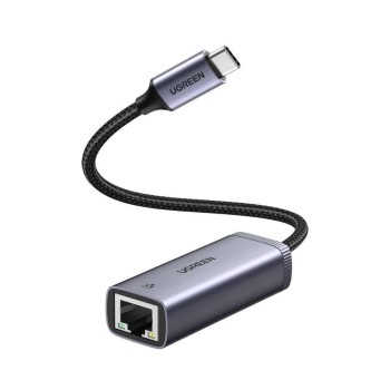 Ugreen Network adapter CM483 USB-C to RJ45 gray (40322) (UGR40322)