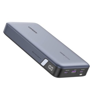 Ugreen Powerbank 25000mAh PB205 USB + 2x USB-C 145W PD szary (90597A) (UGR90597A)