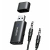 Ugreen CM523 Audio adapter USB-A to Jack 3.5mm Bluetooth 5.1 Black (60300) (UGR60300)